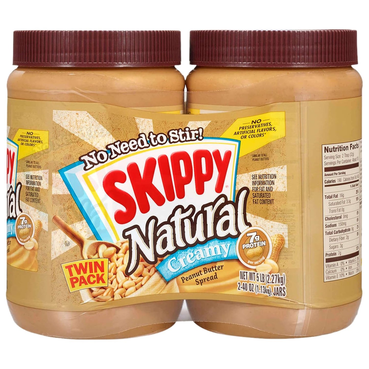 Natural_Creamy_Peanut_Butter_Spread_Twin_Pack_2-Pack,_5_LB