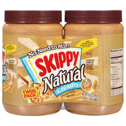 Natural_Creamy_Peanut_Butter_Spread_Twin_Pack_2-Pack,_5_LB