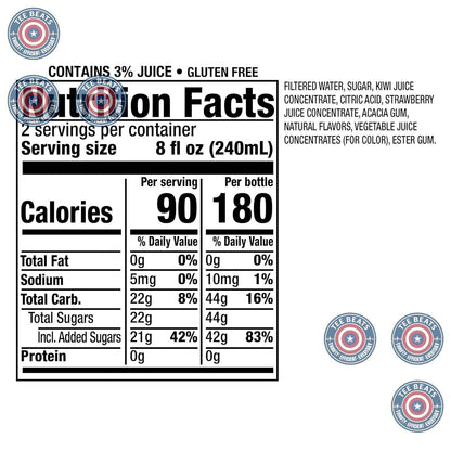 Snapple_Kiwi_Strawberry_Juice_Drink,_16_Fl_Oz_Recycled_Plastic_Bottle,_Pack_Of_12,_All_Natural,_No_Artificial_Flavors_Or_Sweeteners,_Contains_3%_Real