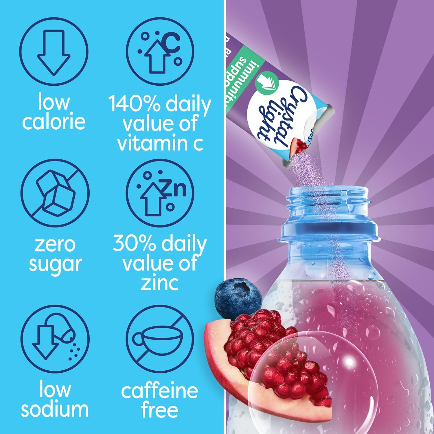 Crystal_Light_Pure_Immunity_Blueberry_Pomegranate_Drink_Mix,_10_ct_On-the-Go_Packets