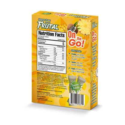 Powdered_Drink_Mix_Variety_Pack,_Sugar_Free!_–_Fruity_flavors_-_Summer_Colada,_Tangy_Limeade,_Citrus_Punch_&_Tropical_Berries_Packets_(30_Count_of_Stick_Packs)_-_Frutal_On-The-Go!