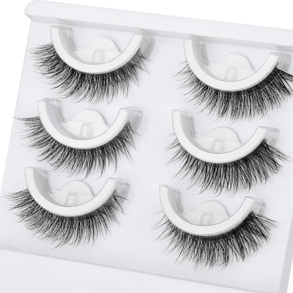 Wiwoseo_Self_Adhesive_Eyelashes_No_Glue_Needed_False_Lashes_Natural_Look_Lash_Extensions_Reuseable_Self_Adhesive_Lashes_Waterproof_Wispy_Fluffy_Lashes_with_Tweezer_3_Pairs_Pack