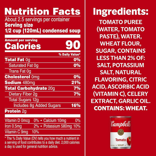 Campbell's Condensed Tomato Soup – Housewarming Pantry Gift for New Apartment and First-Home Owners