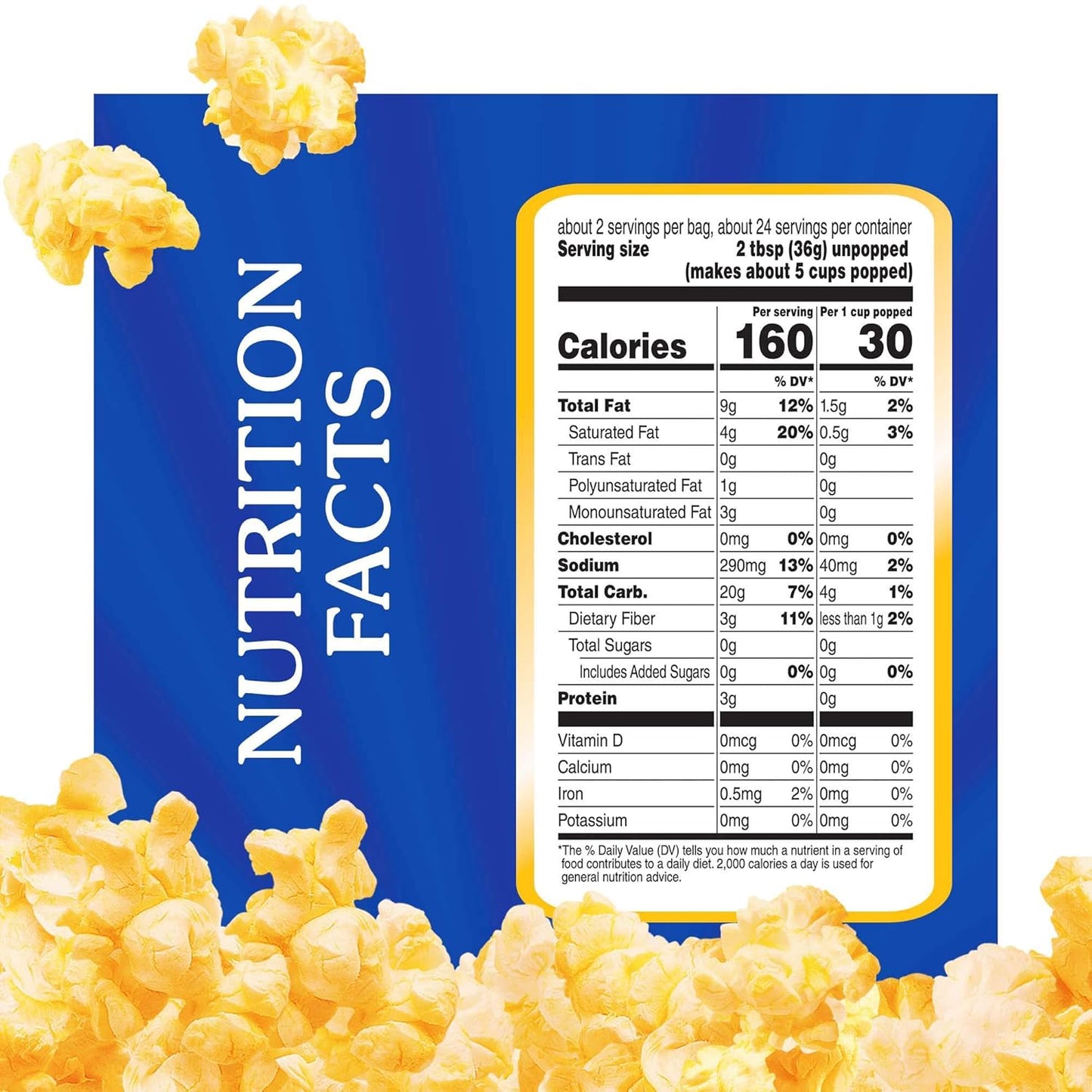 ACT II Xtreme Butter Microwave Popcorn, 33.01 oz Bulk Pack – Durable, Individually Sealed Snack for Road Trips, RV Travel, and Outdoor Get-Togethers
