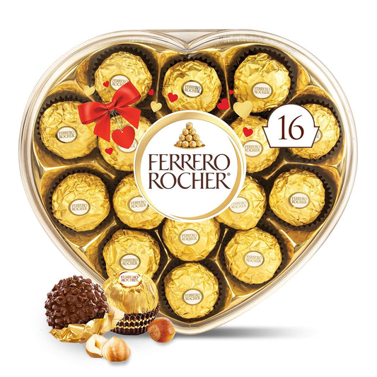 Ferrero_Rocher,_16_Count,_Gourmet_Milk_Chocolate_Hazelnut,_Valentine's_Chocolate,_Individually_Wrapped,_6.2_oz