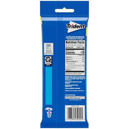 Trident Sugar-Free Chewing Gum 3-Pack – Practical Stocking Stuffer and Hostess Gift