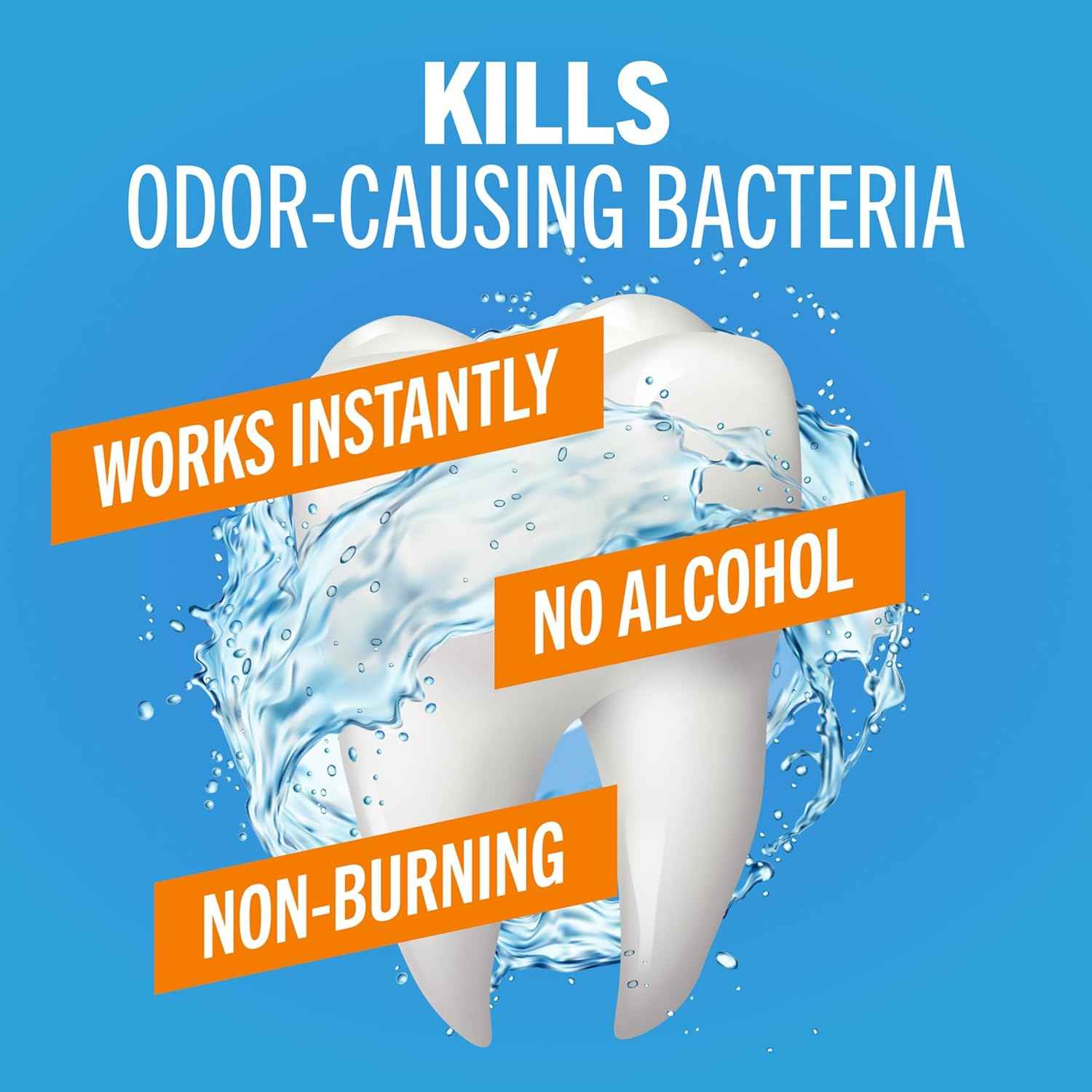 TheraBreath Fresh Breath Oral Rinse – Mindful Morning Wellness Ritual, Alcohol-Free Invigorating Icy Mint for Sensitive Mouths