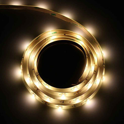Vansky Motion Activated Bed Light – Child Safe LED Night Light for Nursery and Kids Room, Warm Soft Glow Strip