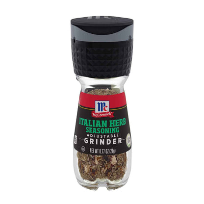 McCormick Italian Herb Seasoning Grinder – Thoughtful Housewarming Gift for Home Cooks and Hosts