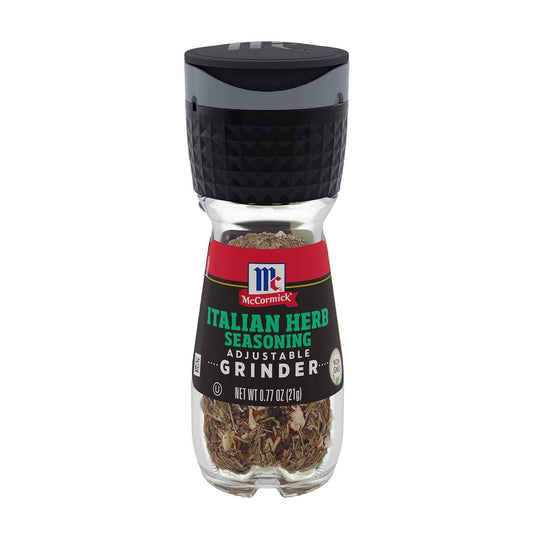 McCormick Italian Herb Seasoning Grinder – Thoughtful Housewarming Gift for Home Cooks and Hosts