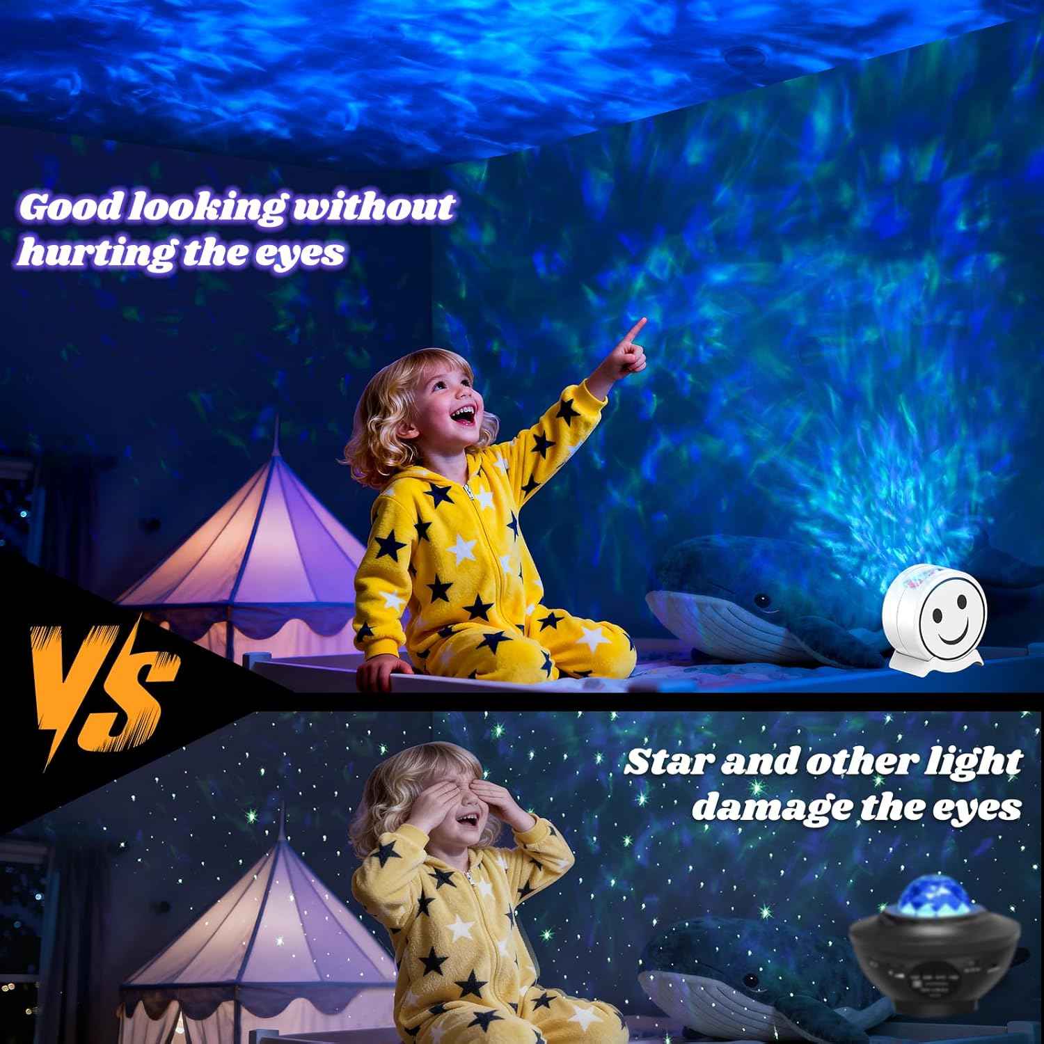 StarryGlow Galaxy Projector – Galaxy Light Star Projector for Bedroom, Thoughtful Birthday Gift for Women and Mom