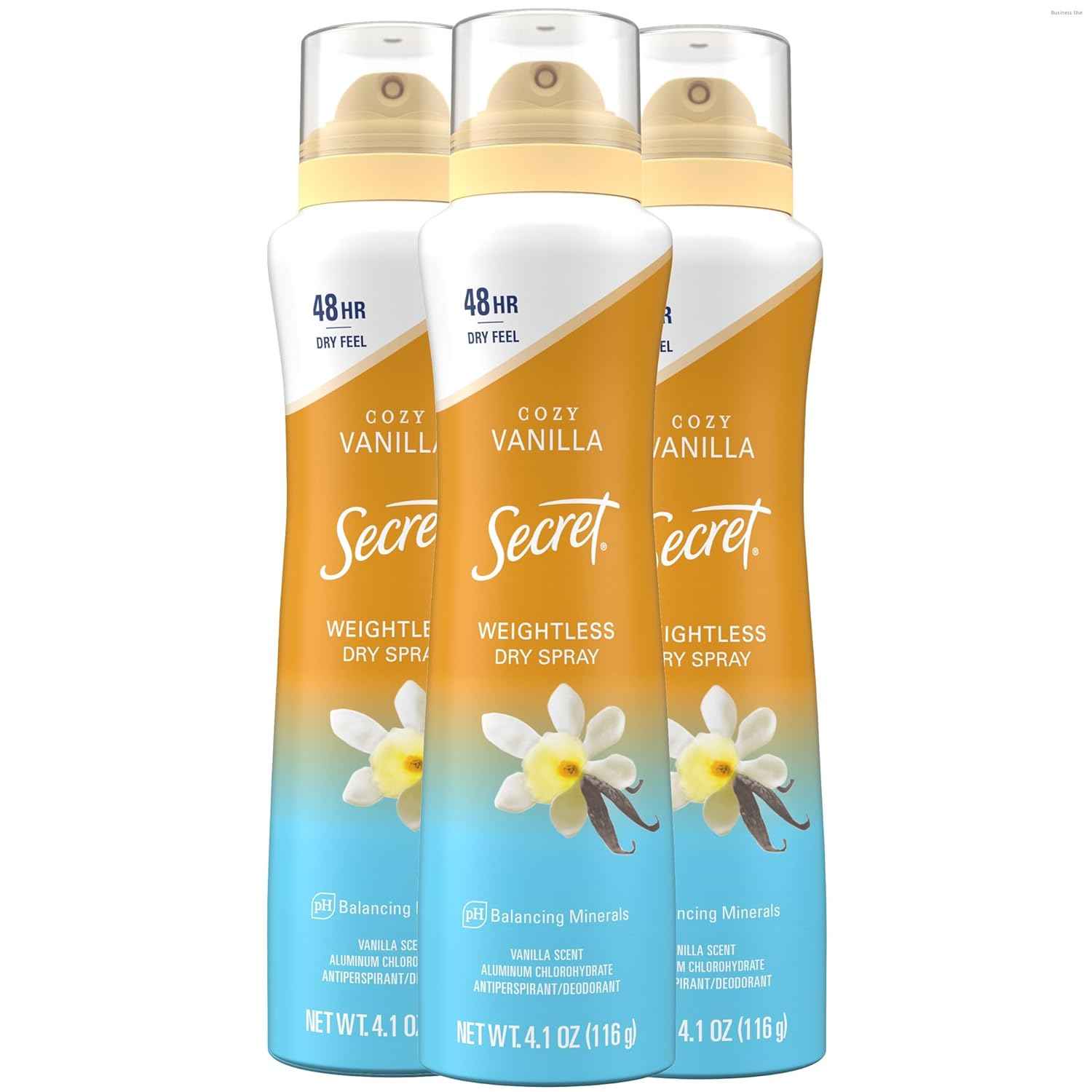 Secret Dry Spray Antiperspirant for Women – 48hr Sweat Protection for Patio Brunches, Camping Days, and Hiking Trails