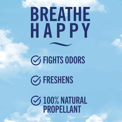 Febreze Air Mist Aerosol Spray – Calming Bathroom Wind-Down Scent for Evening Self-Care Rituals, 8.8oz, Pack of 3