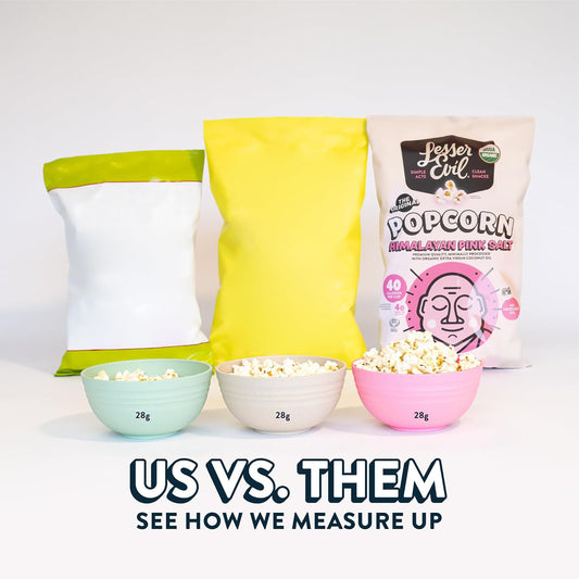 LesserEvil_Himalayan_Pink_Salt_Organic_Popcorn,_Premium_Quality,_Minimally_Processed,_No_Vegetable_Oil,_4.6_Oz,_(Pack_of_3)_Snack