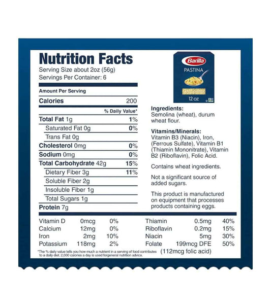 Barilla Stelline Pasta 12 oz – Clean-Ingredient Star Pasta for an Uncluttered Pantry Staple
