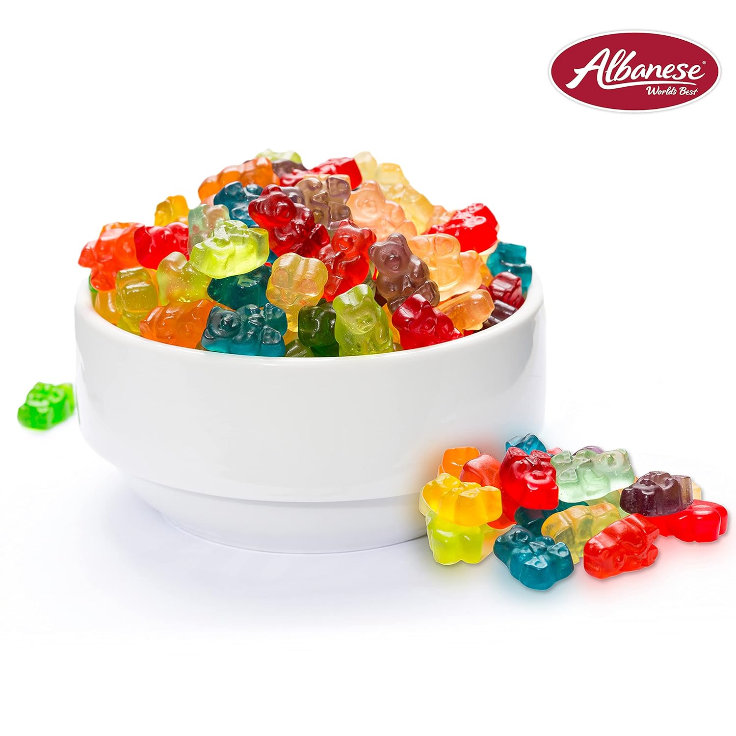 Albanese Gummi Bears 36oz Bulk Bag – Nut Free, Dairy Free, Gluten Free Candy for Playdates and Classroom Treats