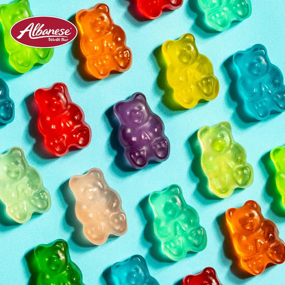 Albanese Gummi Bears 36oz Bulk Bag – Nut Free, Dairy Free, Gluten Free Candy for Playdates and Classroom Treats