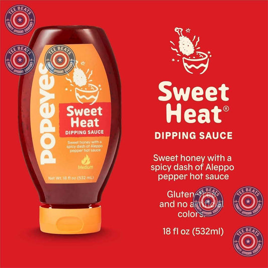Popeyes Sweet Heat Dipping Sauce – Family-Friendly Mild-Spice Dip for Kid Dinner Plates and Lunchbox Bites