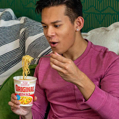 Nissin Cup Noodle – Quick Office Desk Lunch Between Meetings, Microwave Ready