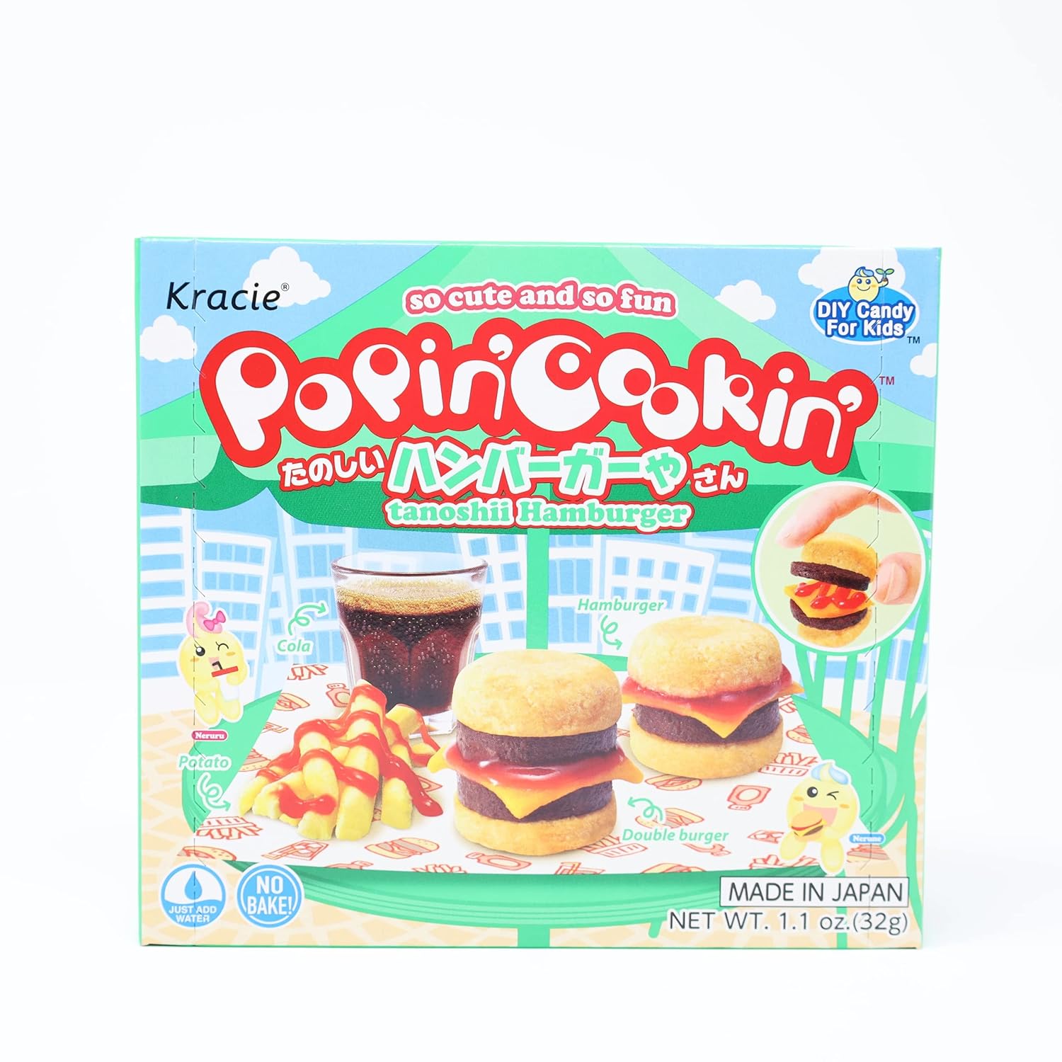 all-in-one diy kit weighing 1.1 oz with pre-portioned candy components