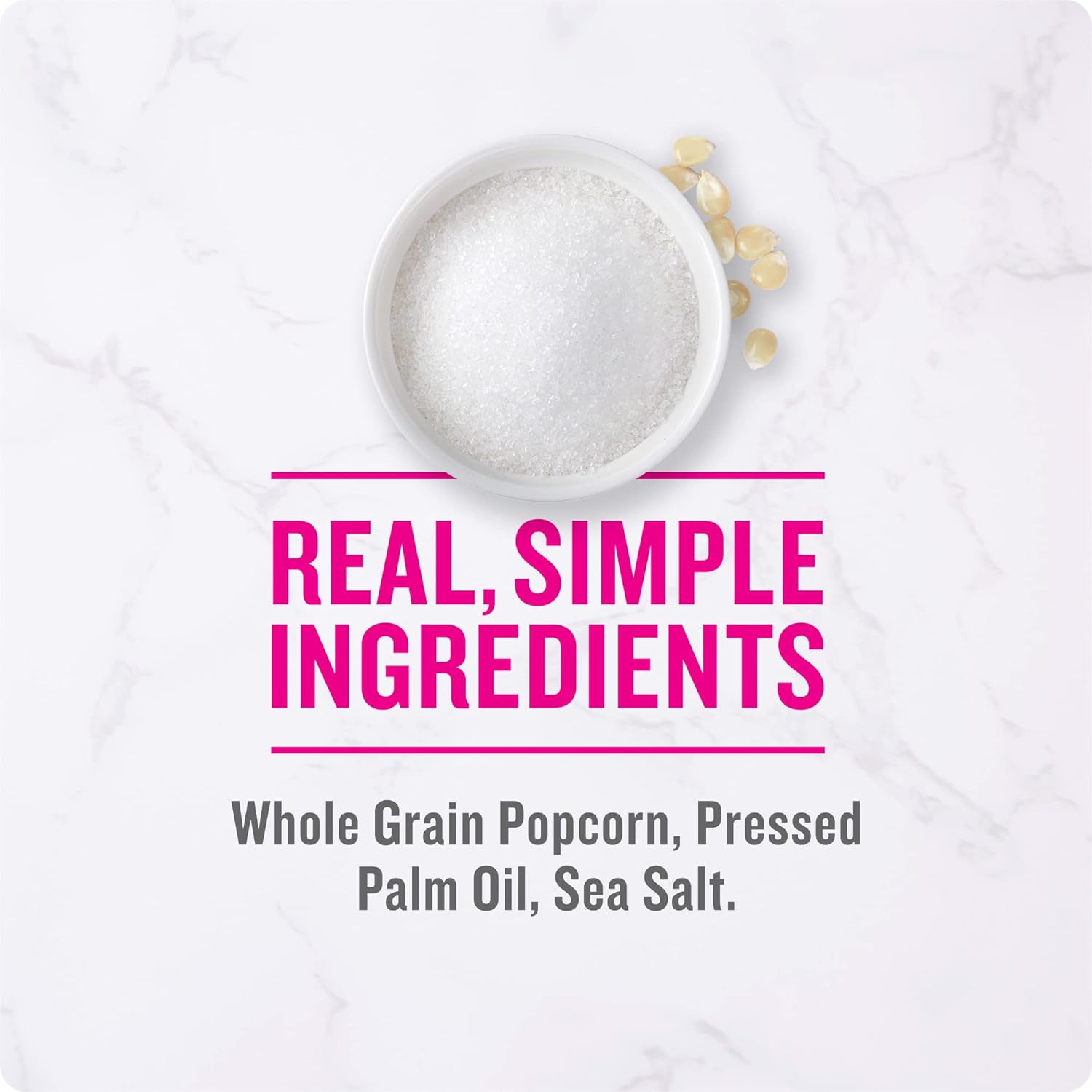 Angie's BOOMCHICKAPOP Sea Salt Popcorn, 3.29 oz Bags – Pre-Portioned Lunchbox Add-In for Busy Parents