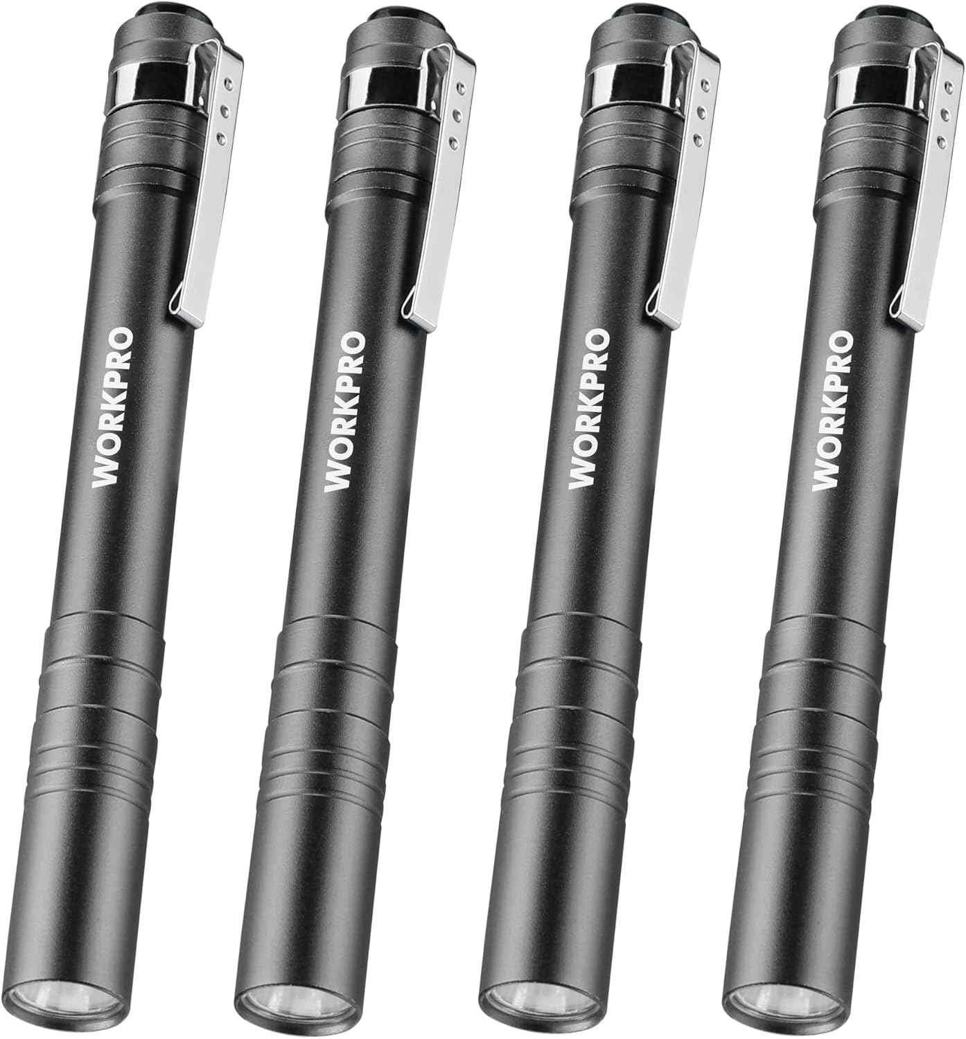 WORKPRO LED Pen Light – Anti-Accidental Activation Flashlight for Home Toolkits and Emergency Go-Bags