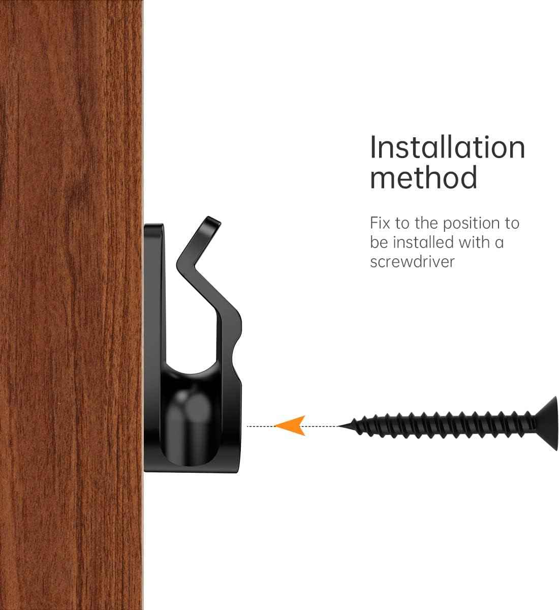 Lumicor String Light Hooks for Christmas Decorators – Practical Holiday Gift for Homeowners and Apartment Renters