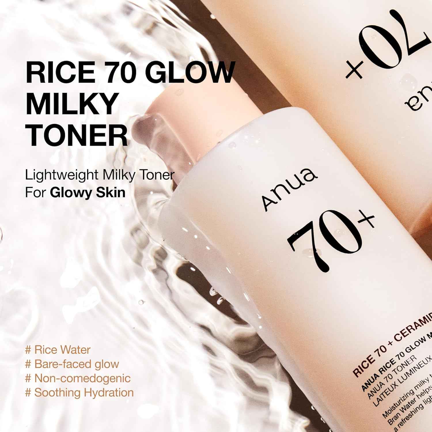 Anua Rice 70 Glow Milky Toner – Calming Evening Skincare Ritual for Radiant, Hydrated Skin
