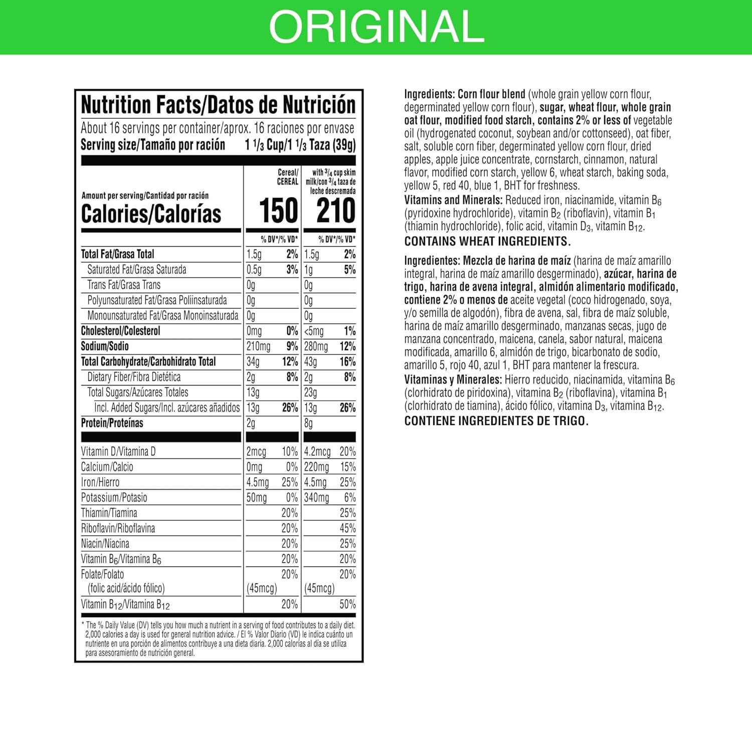 Kellogg's Apple Jacks Breakfast Cereal – Kosher Pareve Whole Grain Bowl for Mindful Mornings, 23oz Box