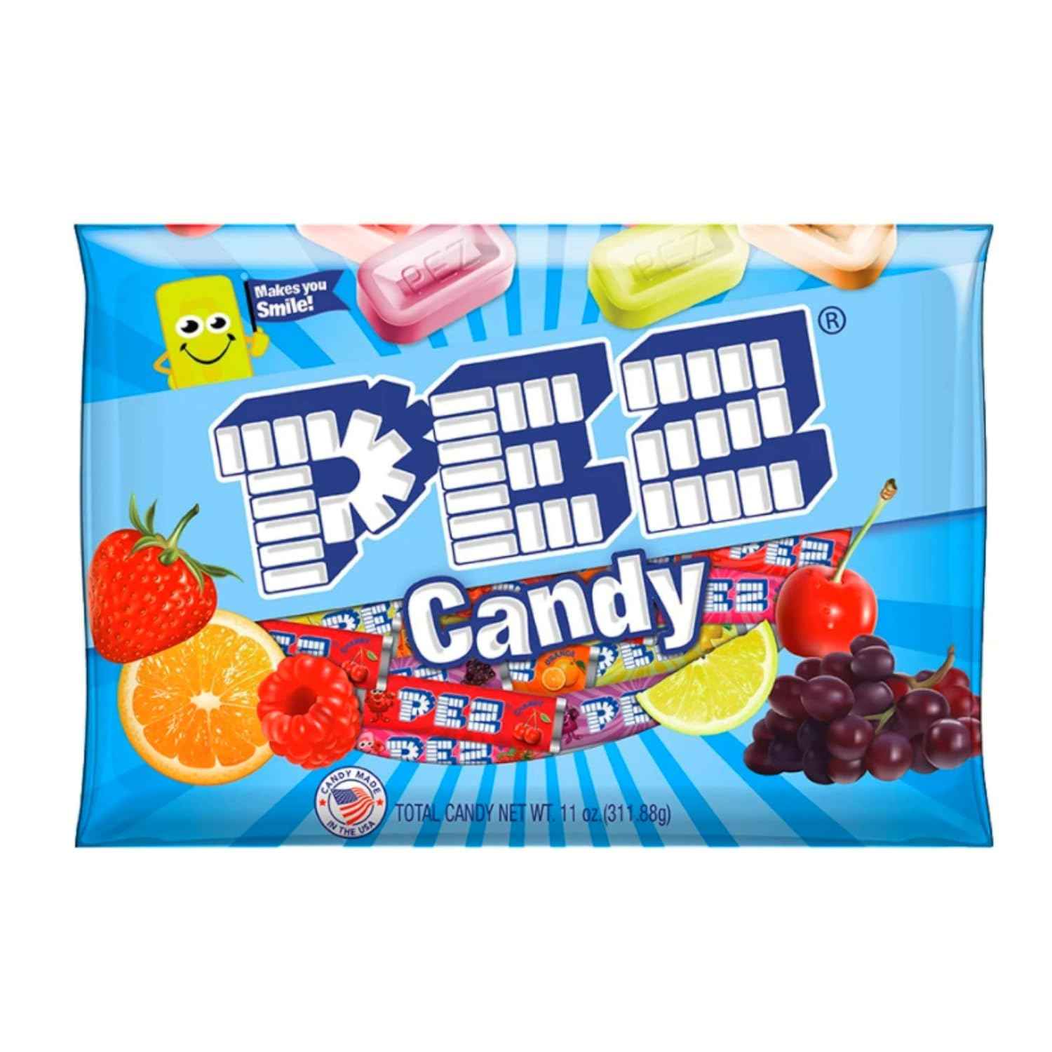 PEZ Candy Refill Rolls – Individually Wrapped PEZ Refills, No Loose Candy Mess in the Pantry