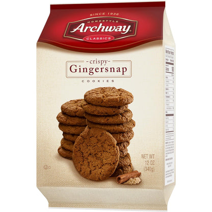 Archway Iced Oatmeal Cookies, 12 oz Grab-and-Go Pantry Pack for School Lunches