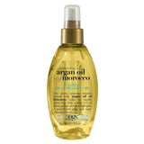 OGX Renewing Argan Oil of Morocco Weightless Healing Dry Oil Spray – Nightly Self-Care Mist for Split Ends and Frizzy Hair, 4 Fl Oz