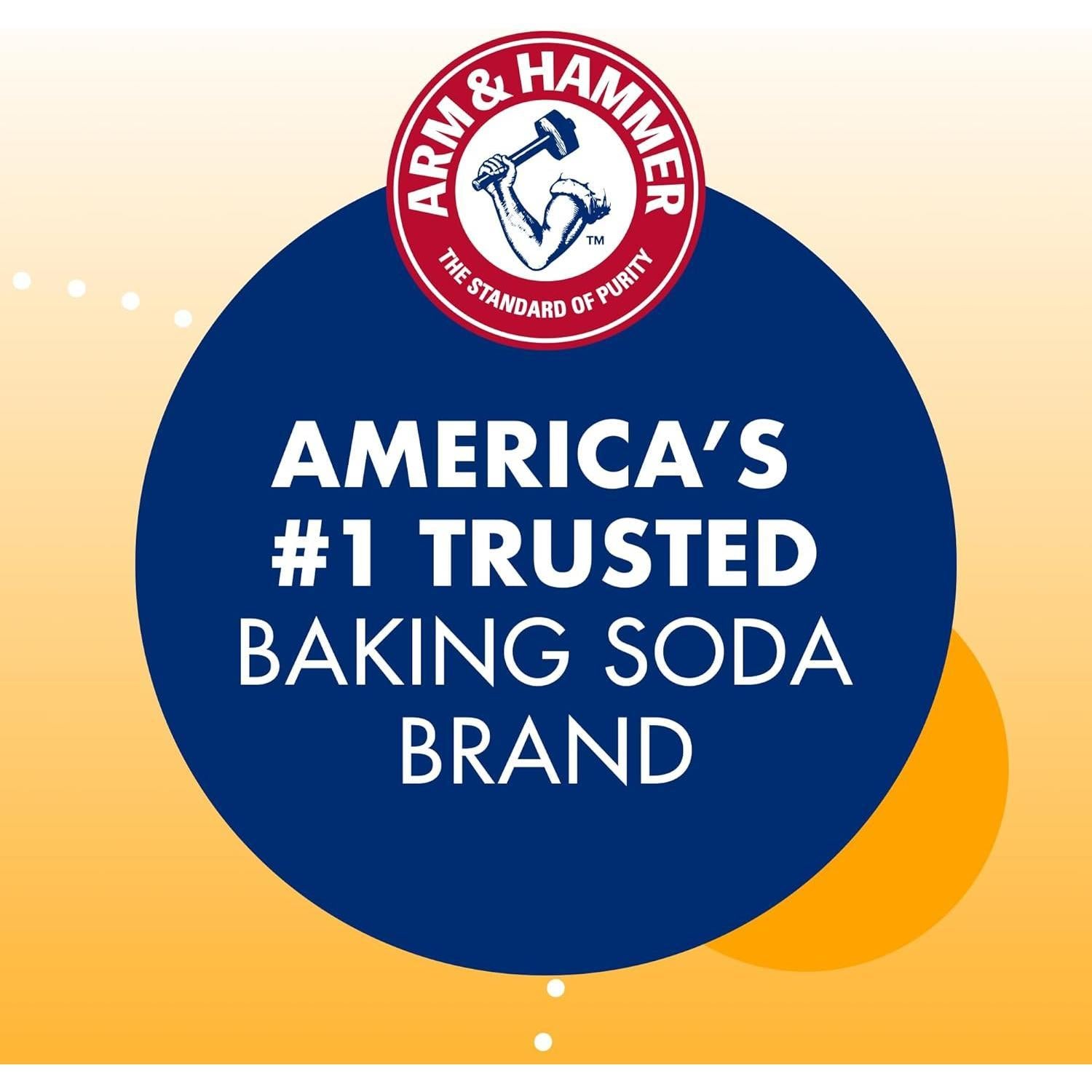 ARM & HAMMER Pure Baking Soda, 7 Lb Bag — Chemical-Free Cleaning Alternative for Sensitive Households