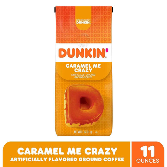 Dunkin' Caramel Flavored Coffee – Housewarming Gift for Her, Café-Style Cup at Home