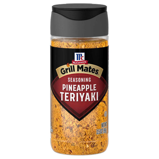 McCormick Grill Mates Pineapple Teriyaki Rub as a Birthday Gift for the BBQ Enthusiast, No-Marinate Pineapple Tamari Blend