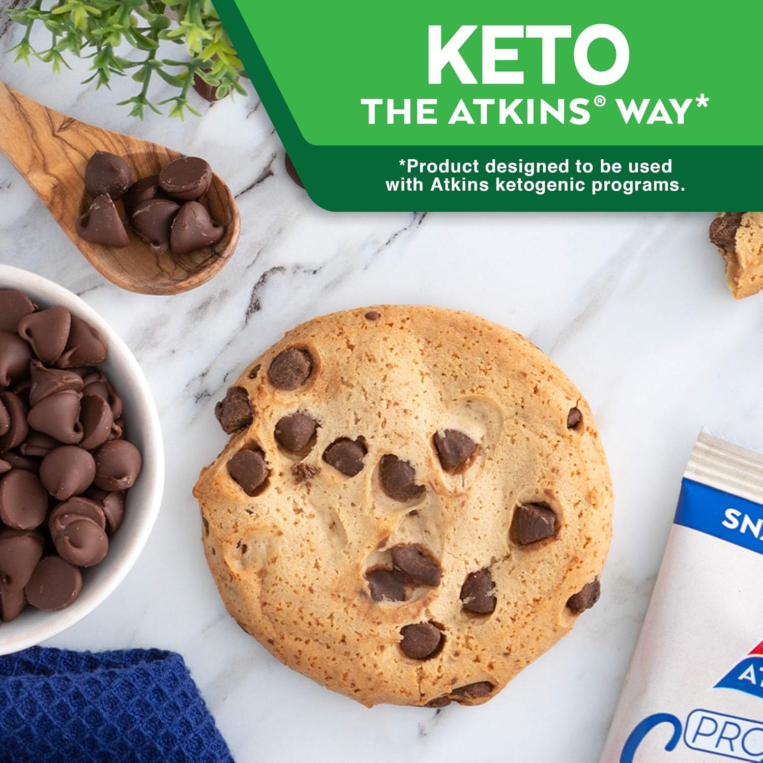Atkins Protein Cookie – Low-Carb Indulgence for Evening Wind-Down and Macro-Friendly Cravings