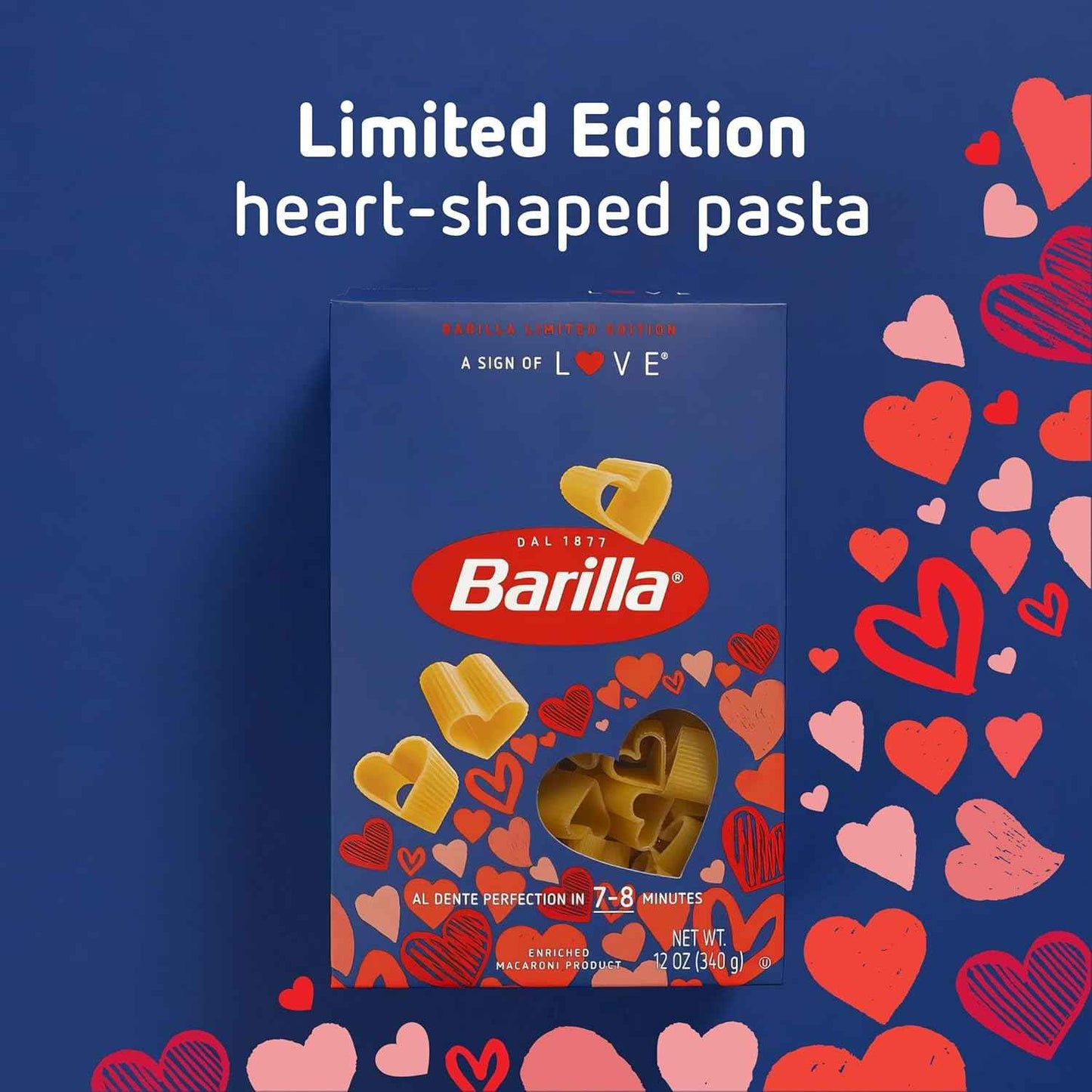 Barilla A Sign of Love Heart Pasta – Mindful Date Night Cooking Project for Couples, Slow Down with a Romantic Bowl