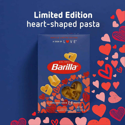 Barilla A Sign of Love Heart Pasta – Mindful Date Night Cooking Project for Couples, Slow Down with a Romantic Bowl