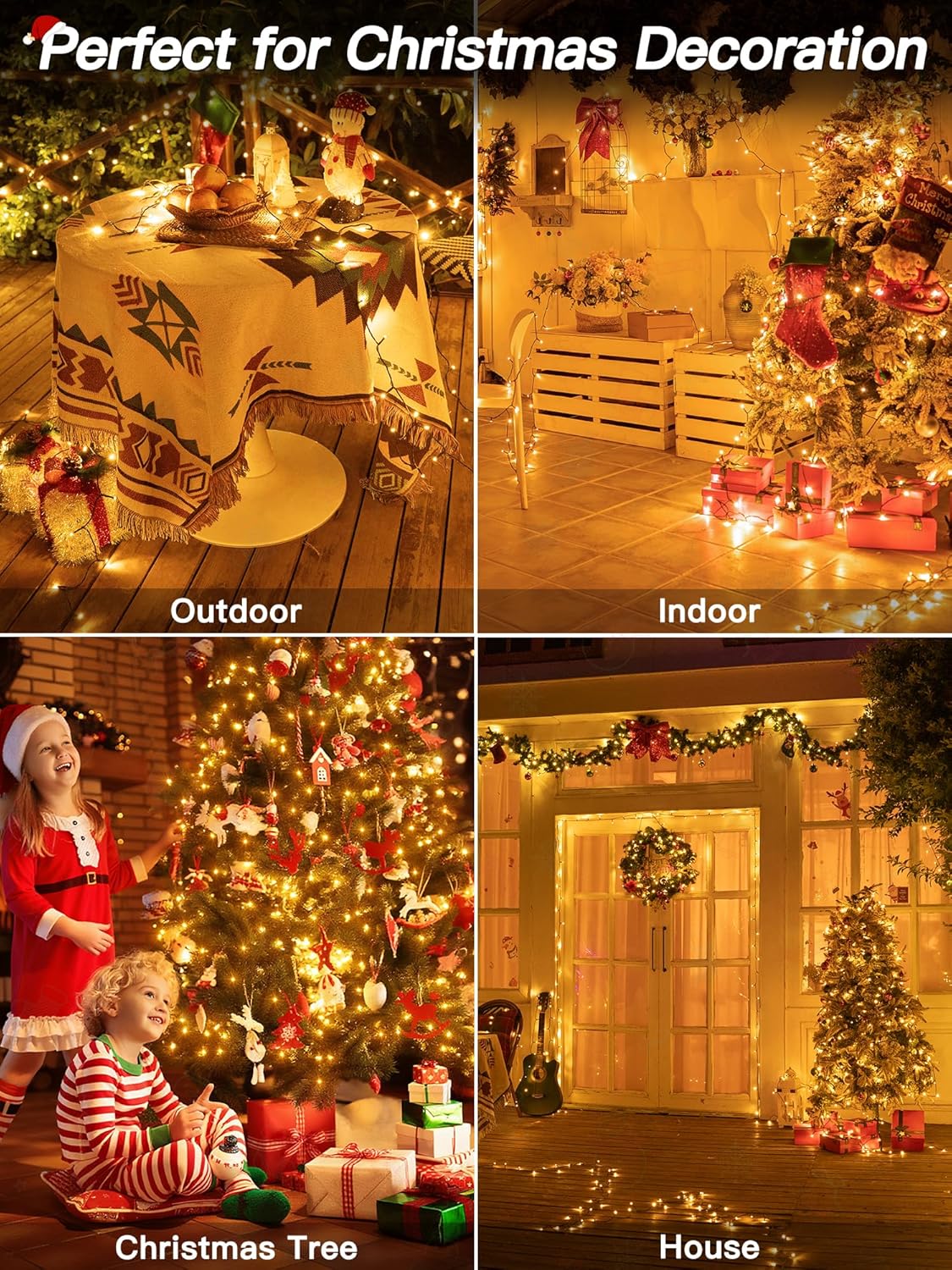 Auseinly LED String Lights 66ft with Remote and Timer – Living Room Aesthetic Decor, Reading Nook Soft Glow, Warm White Indoor Lights