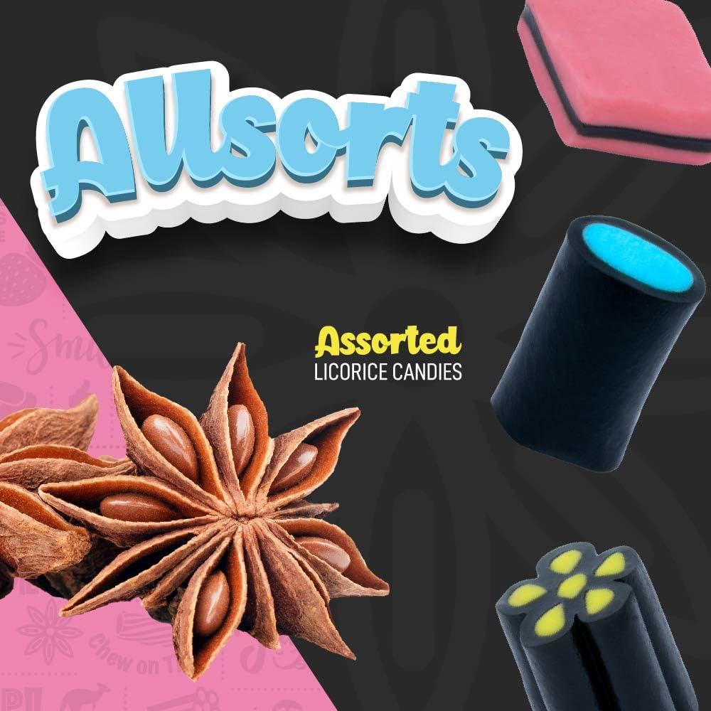australian-style soft and chewy licorice texture