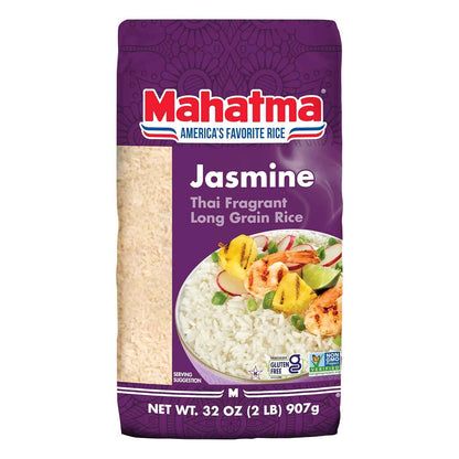 Mahatma Jasmine Rice 10 lb – Family-Size Fragrant Rice for Shared Dinner Tables