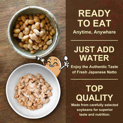 JAYUSS Japanese Freeze-Dried Natto – Clean Plant Protein for Mindful Meal Prep, Ready-to-Eat Snack