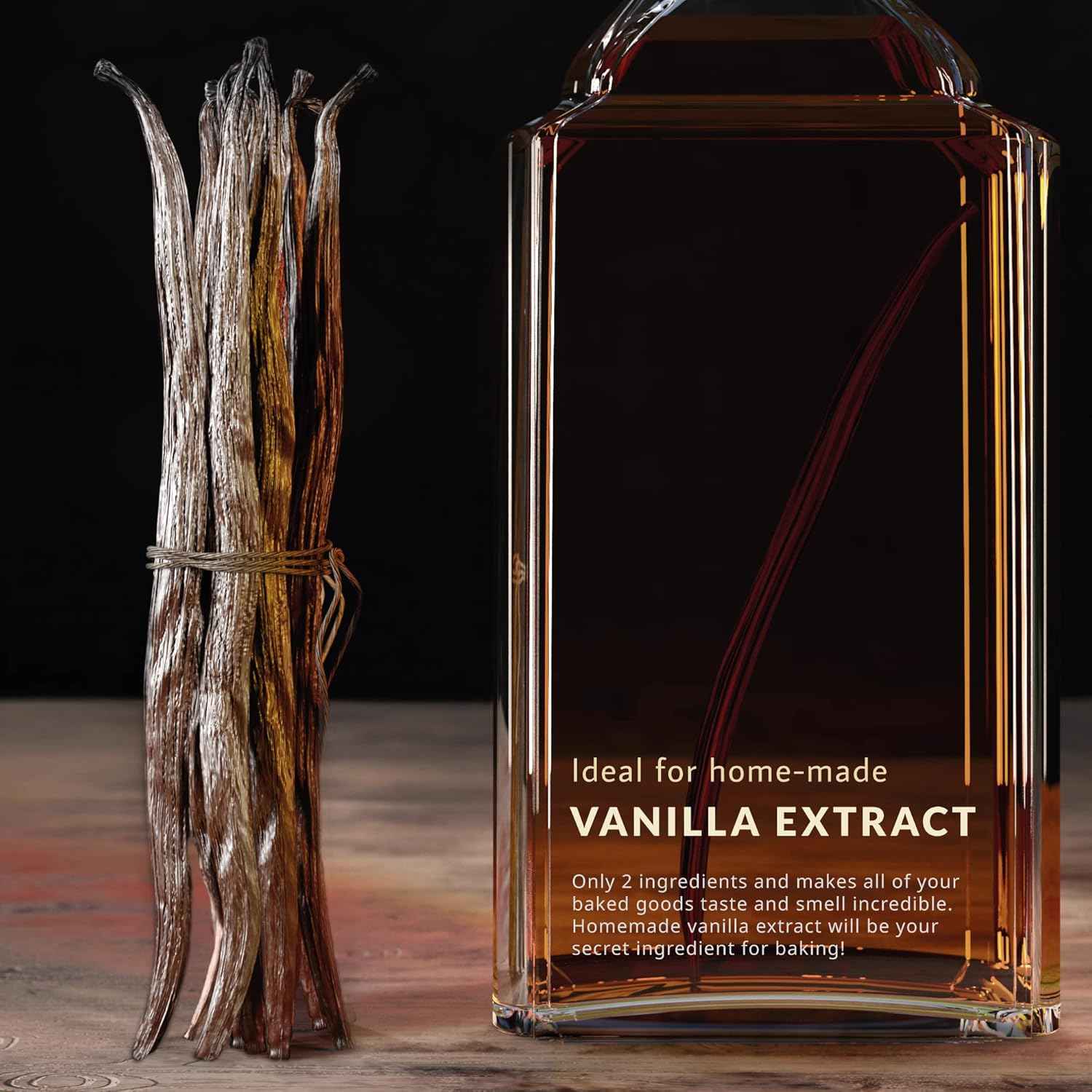 Aroma Pods - Naturally Fragrant Madagascar Vanilla Pods for Meditation Room Rituals, Slow Infusion & Mindful Brewing