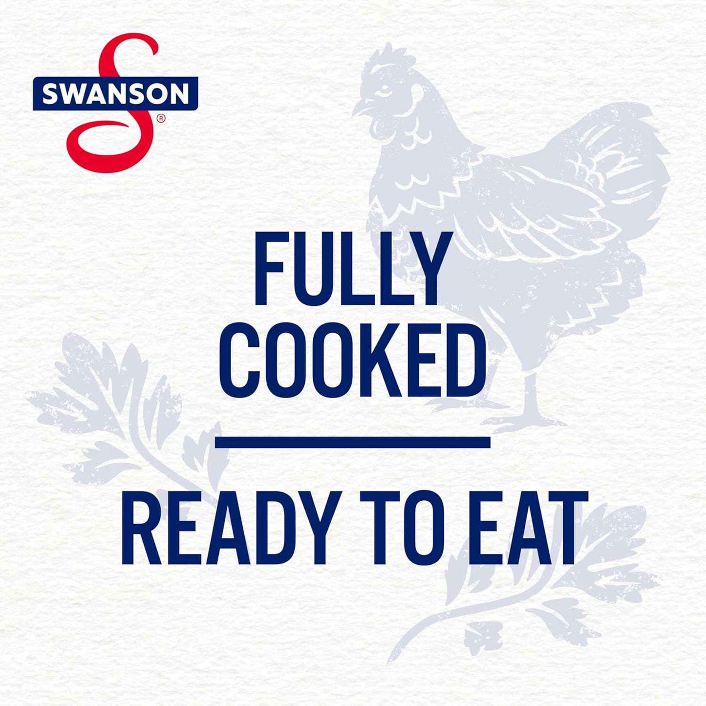 Swanson White Chunk Chicken Breast No Antibiotics No MSG 12.5 oz Pack of 2 – Lean 15g Protein for Wellness Pantry Staples
