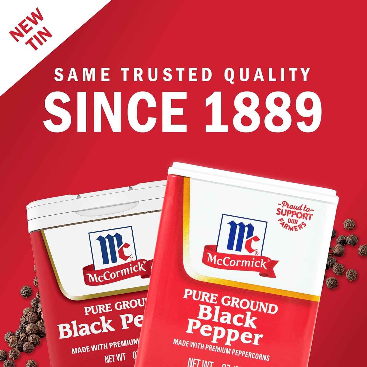 McCormick Pure Ground Black Pepper 3 oz – One Simple Ingredient for a Clutter-Free Pantry