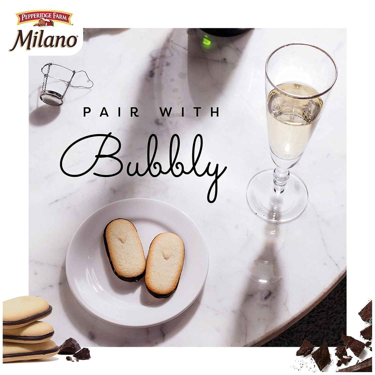 Pepperidge Farm Milano Cookies – Thoughtful Birthday Gift for Mom and Women Who Love Sweet Indulgences, 7 oz Bag