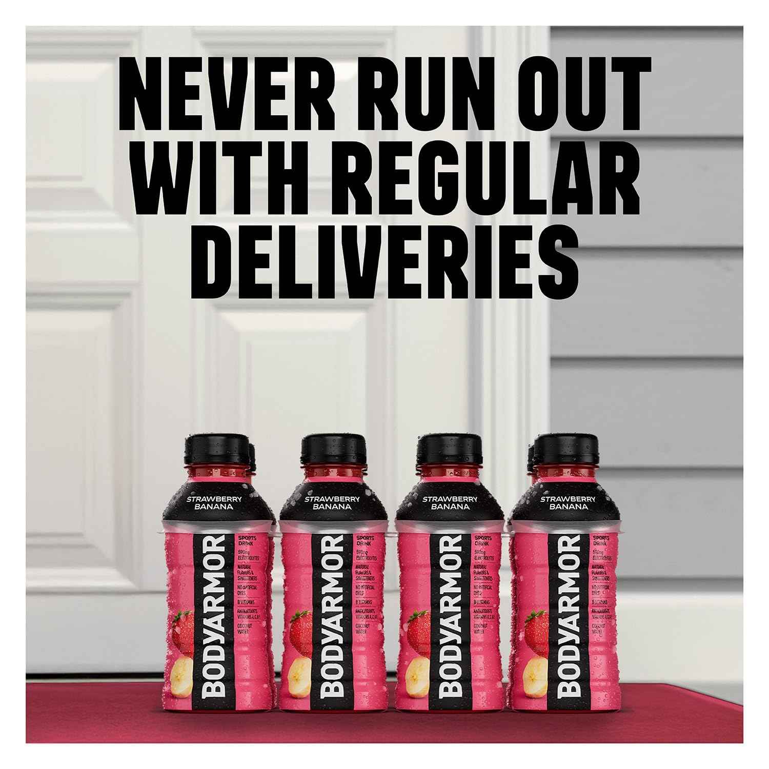 BODYARMOR Sports Beverage – On-the-Go Hydration for Biking and Outdoor Adventures, Real Coconut Water Electrolytes