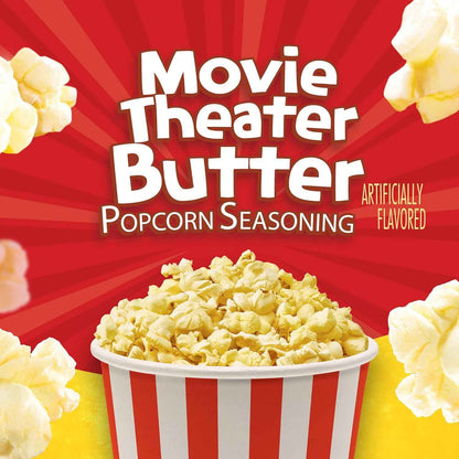 Orville Redenbacher's Popcorn Seasoning Movie Theater Butter 2.4 oz - Thoughtful Gift for Popcorn Lovers and Movie Buffs