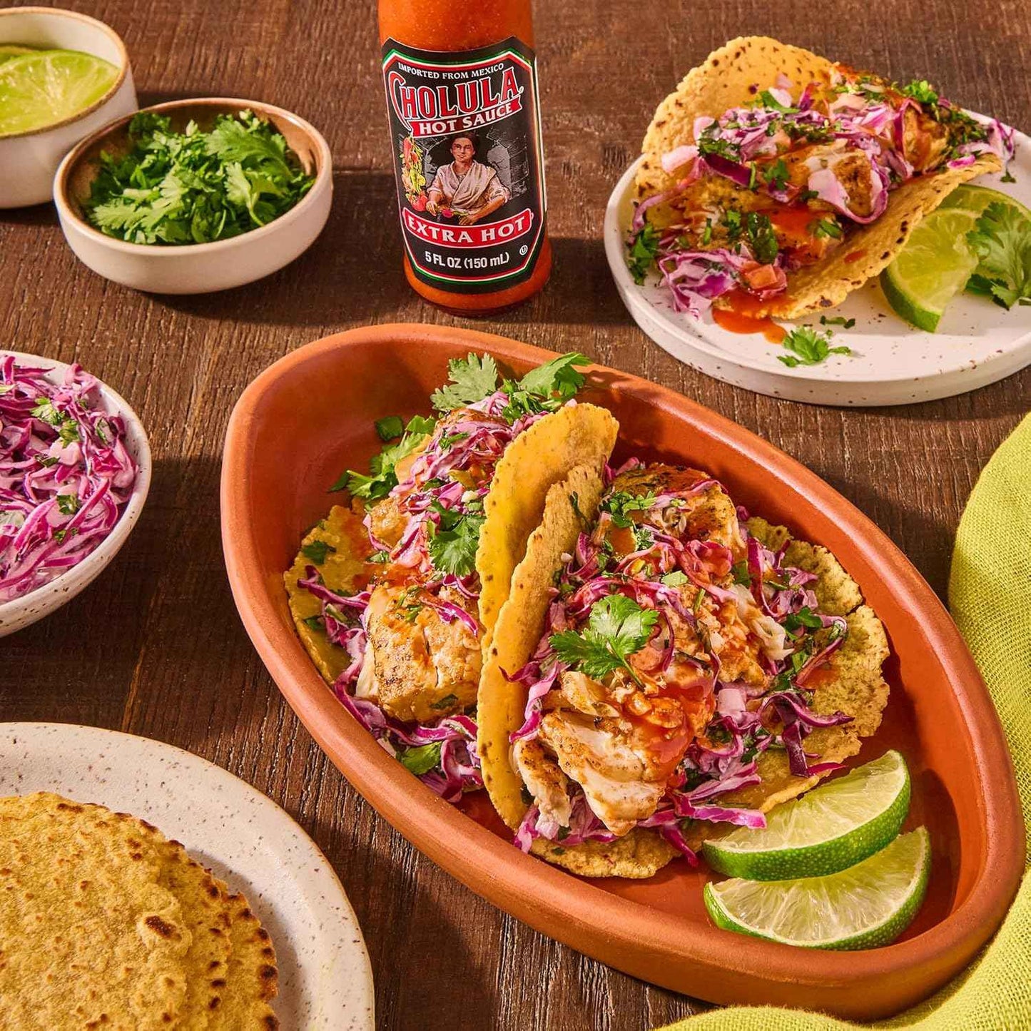 Cholula Extra Hot Mexican Hot Sauce – Tailgate and Backyard BBQ Wing Glaze, 5 fl oz