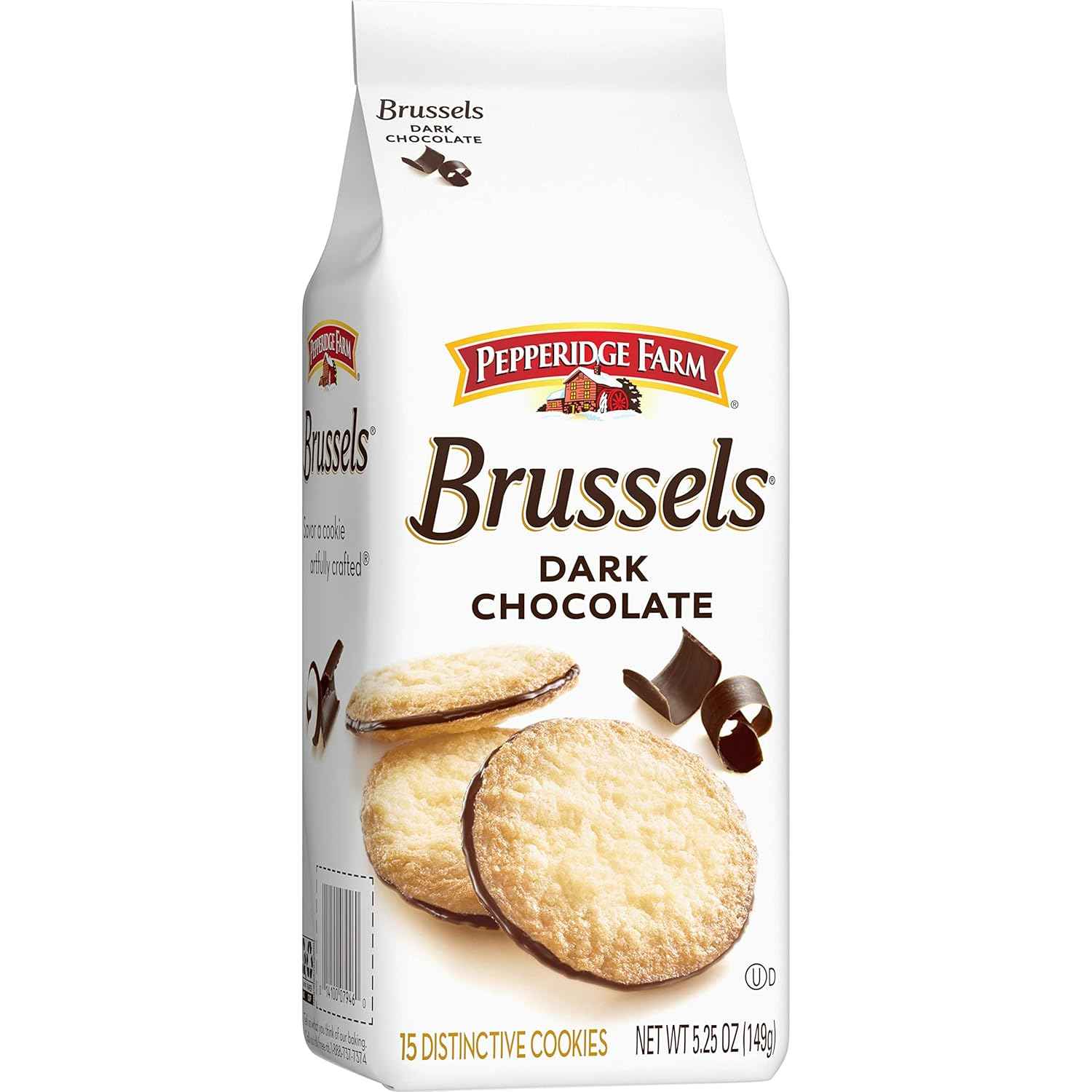 Pepperidge Farm Brussels Dark Chocolate Cookies – Simple Two-Ingredient Cookie for the Clean Pantry, Quiet Everyday Treat on the Counter